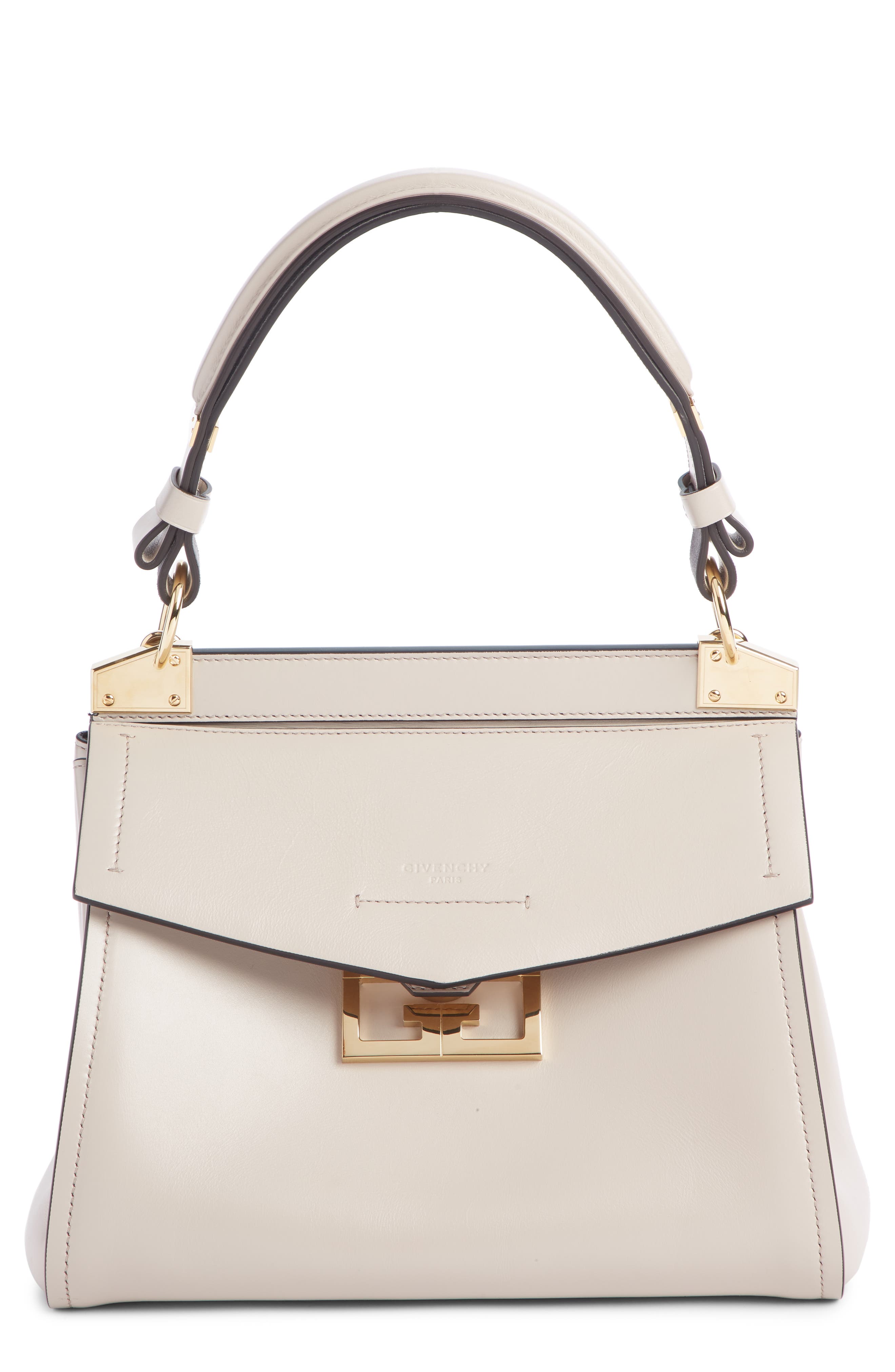 Givenchy Small Mystic Leather Satchel, Main, color, 