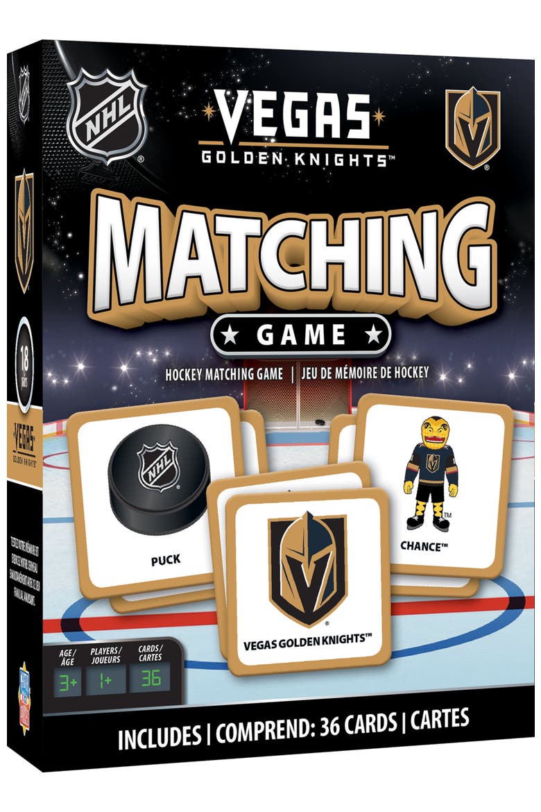 Vegas Golden Knights Matching Game, Main, color, Multicolor