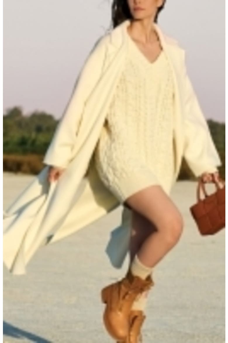 Still The One Chunky Oversize Knit, Alternate, color, Cream