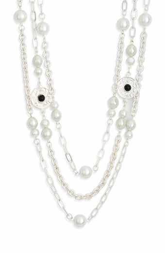 Triple Row Chain Necklace