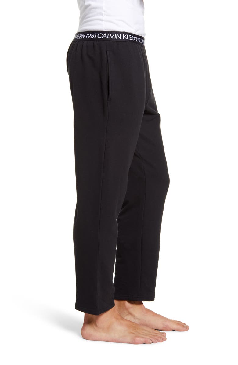 Calvin Klein Cotton Pajama Pants, Alternate, color, 