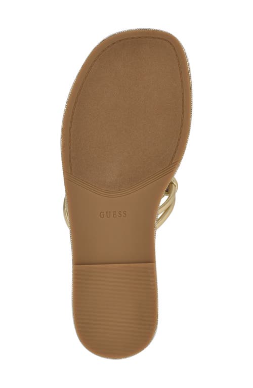 Guess Saima Sandal In Gold
