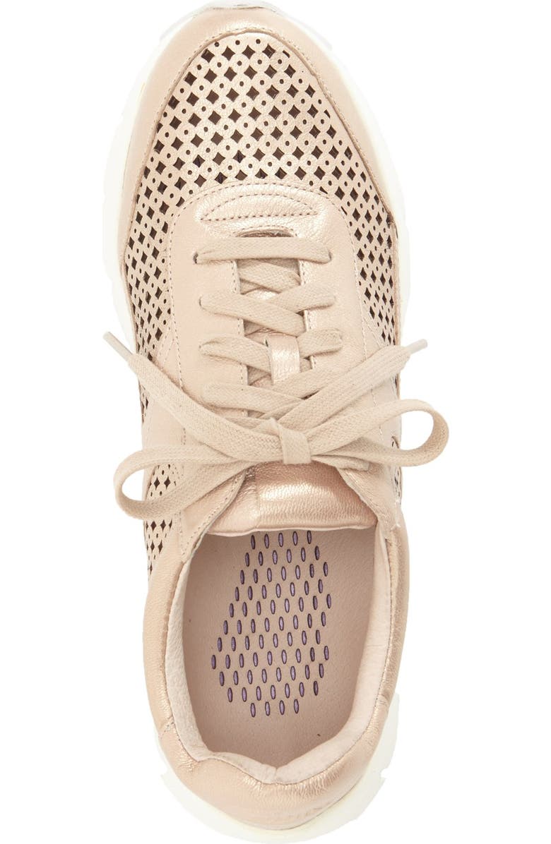 Sudini 'Tammi' Perforated Leather Sneaker, Alternate, color,