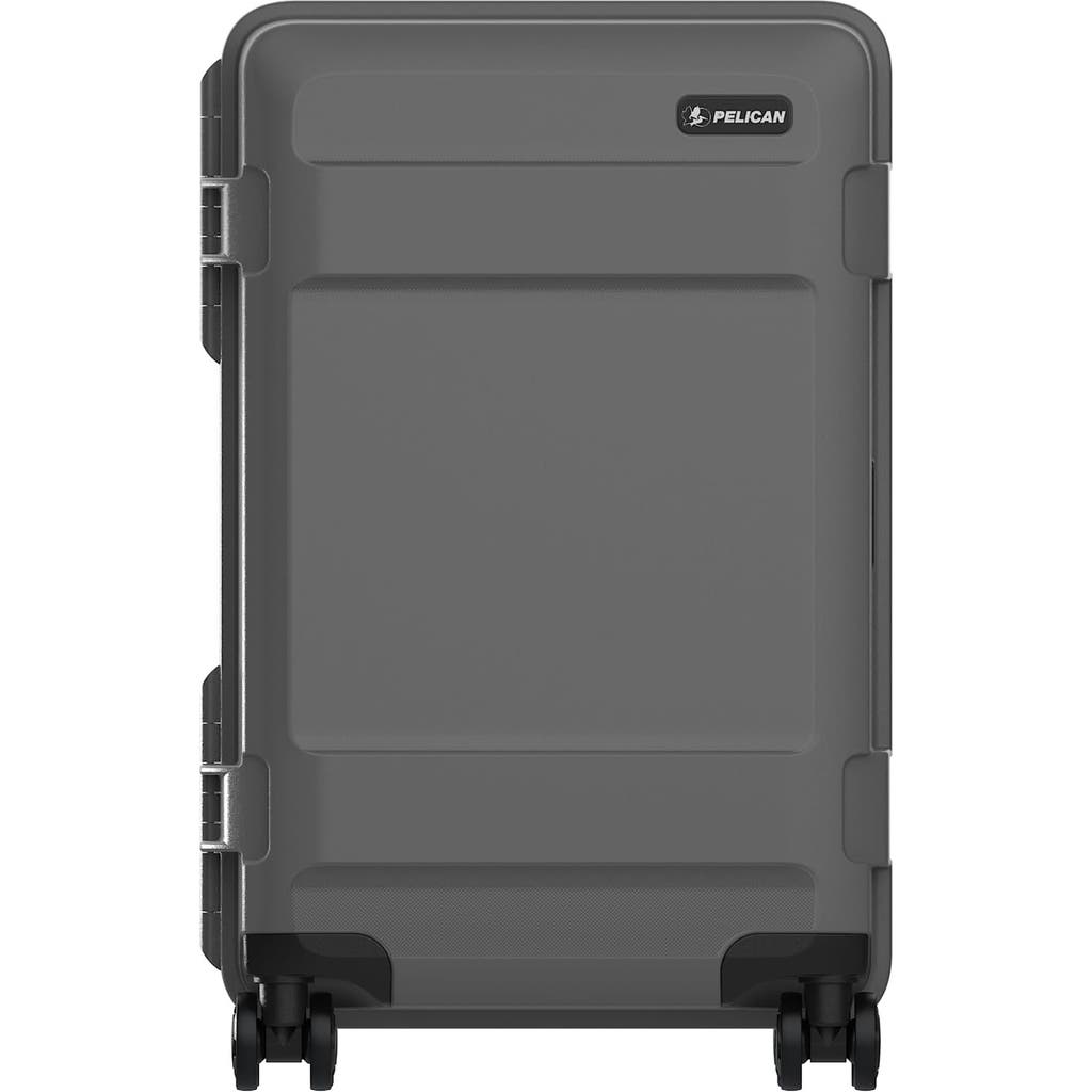 Pelican Atx Luggage Hardside 22 Inch Carry On Spinner Luggage In Gray