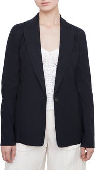 Vince Linen Blend Blazer
