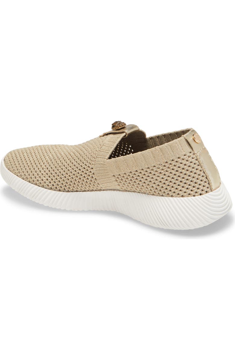 Kurt Geiger London Lorna Slip-On Sneaker, Alternate, color, Gold Fabric