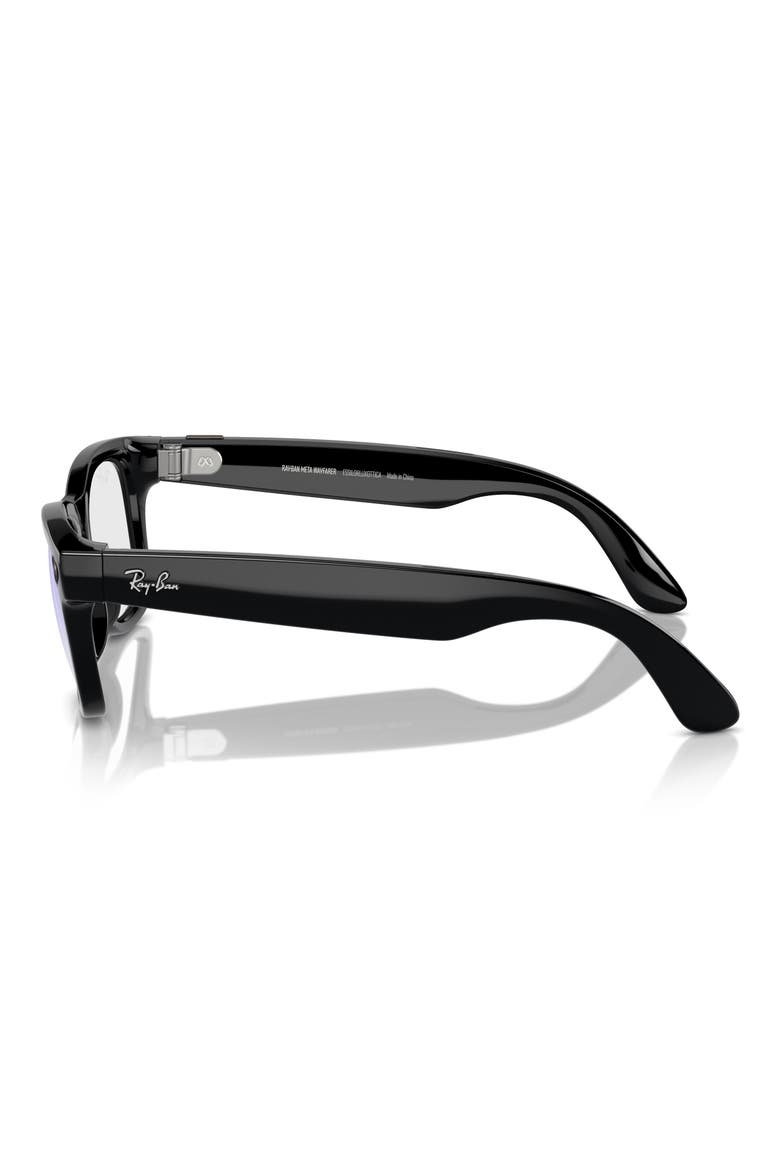 Meta Wayfarer AI Glasses, Alternate, color, CLEAR