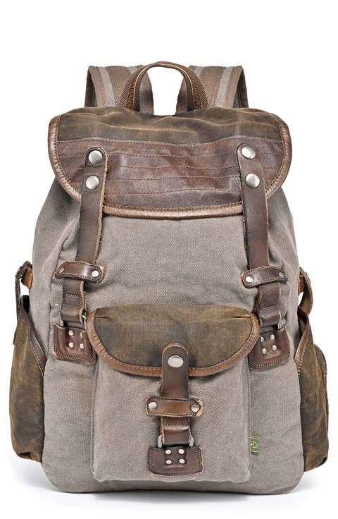 Tapa Canvas Backpack