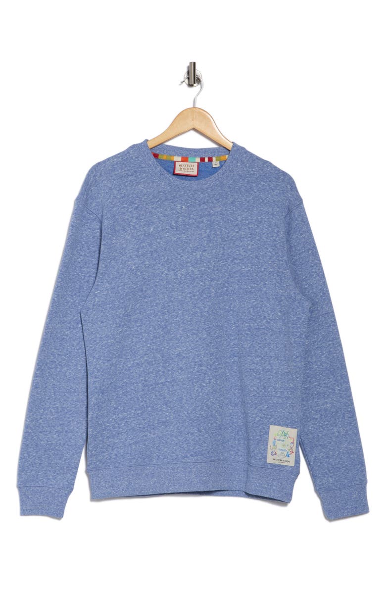 Scotch & Soda Mélange Sweatshirt, Alternate, color, 