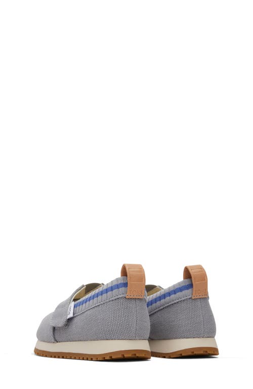 Toms Kids' Areside Slip-on Shoe In Grey Grey