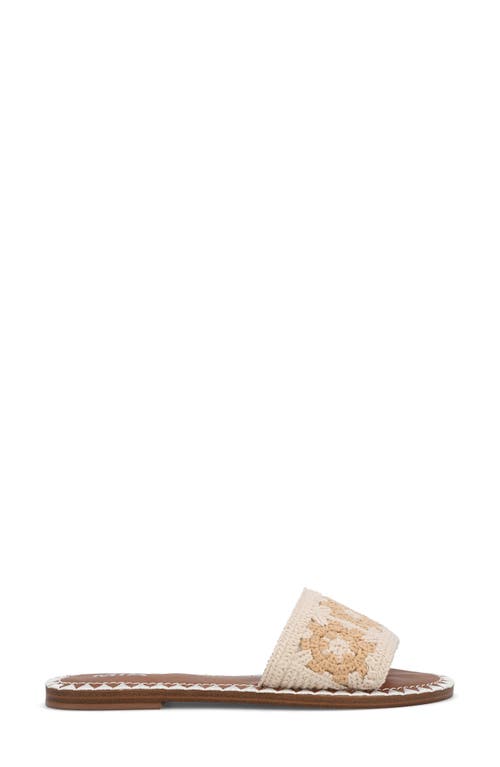 MIA MIA VALORA CROCHET SLIDE SANDAL