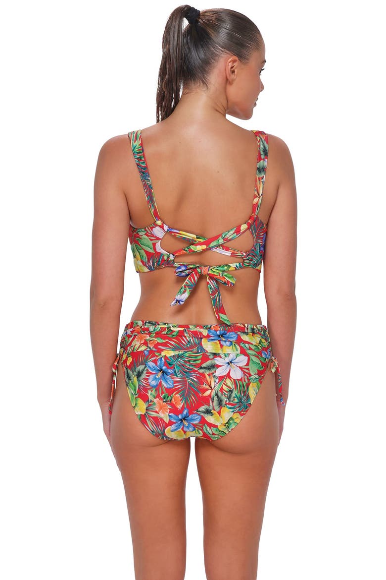 Elsie Bikini Swimsuit Top - DD Cup, Alternate, color, Geranium