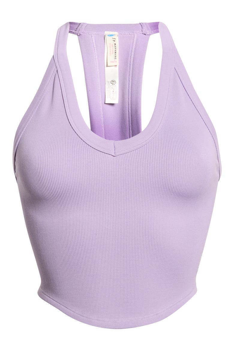 FP Movement All Clear Crop Racerback Tank, Main, color, GEM