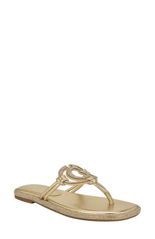 Guess Saima Sandal In Gold