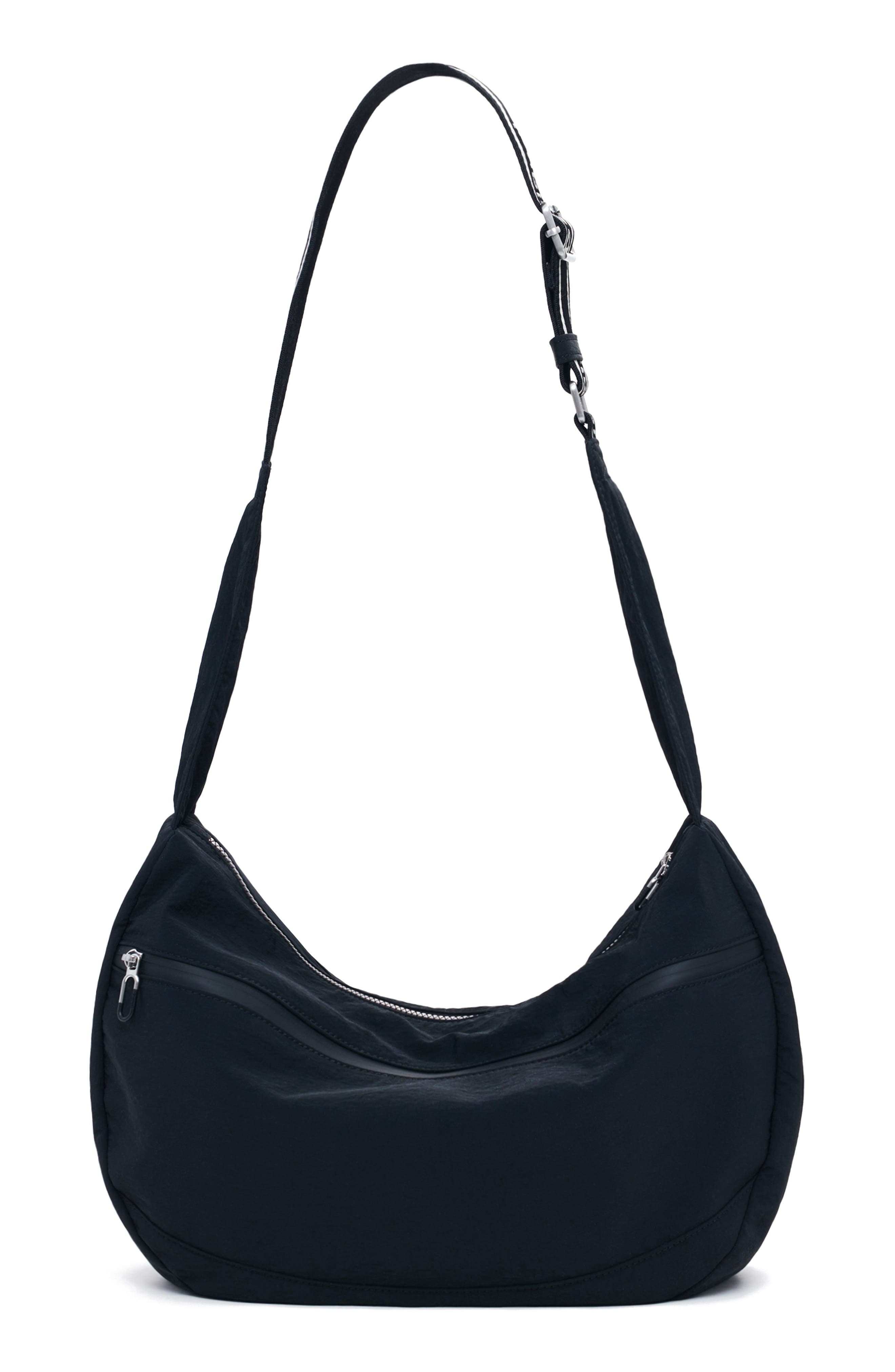 Desigual Large Travel Crossbody Bag, Alternate, color, Black