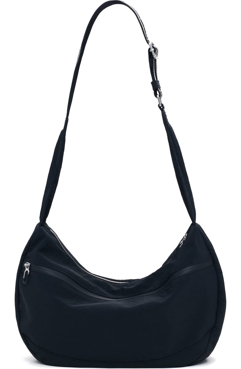 Desigual Large Travel Crossbody Bag, Alternate, color, Black