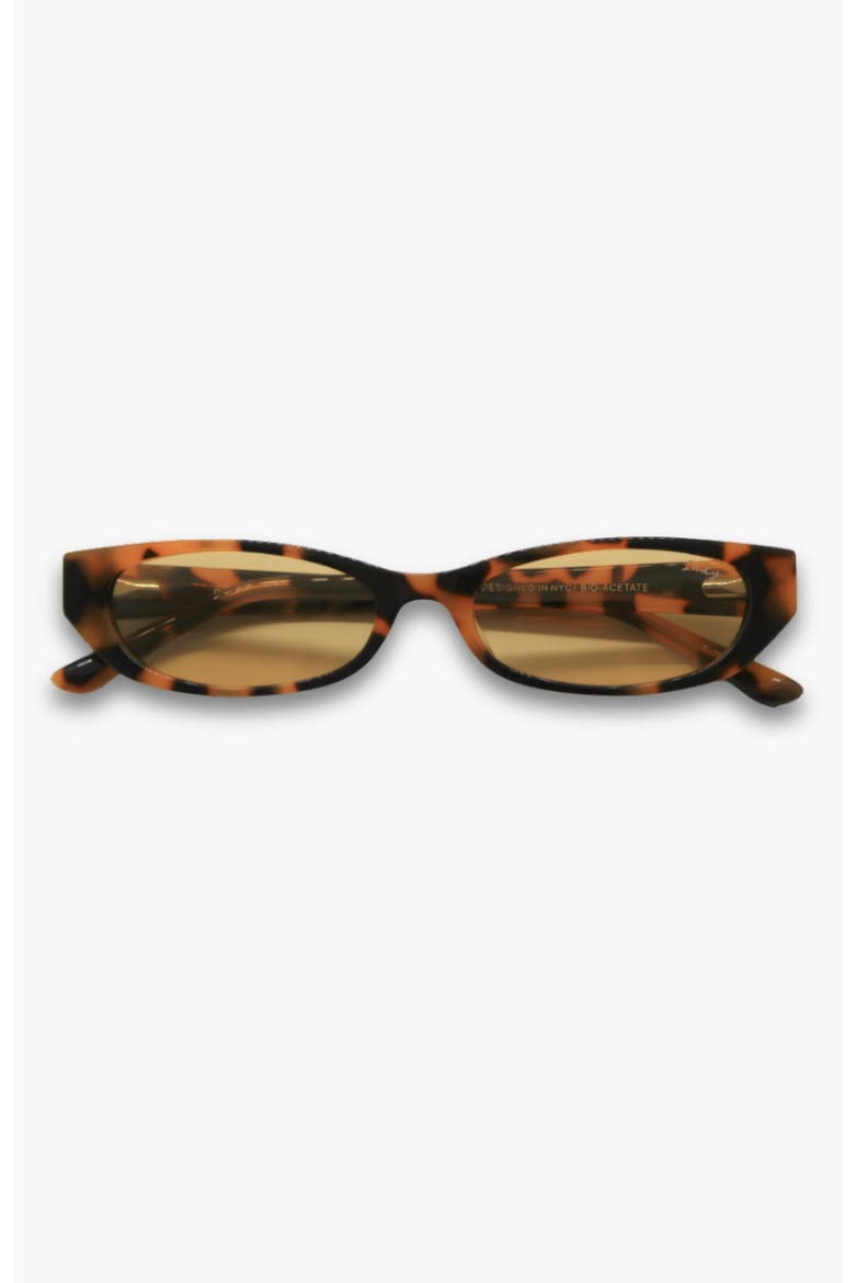 Gisele Cateye Polarized Sunglasses, Main, color, Brown