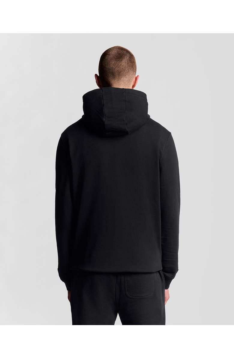 Lyle & Scott Zip Through Hoodie, Alternate, color, Jet Black