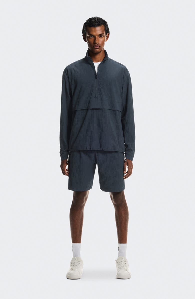 On Courtside Half Zip Pullover, Alternate, color, Midnight