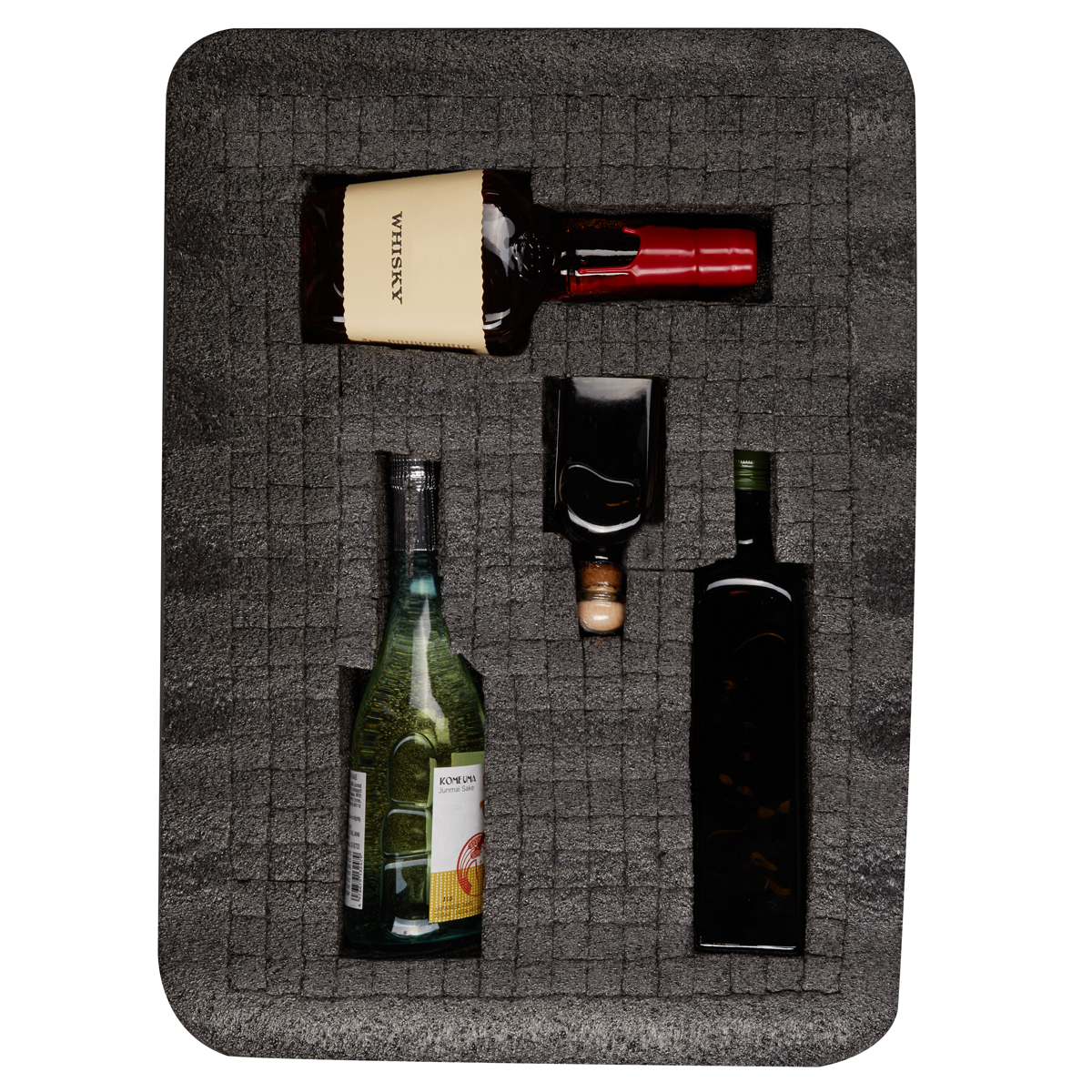 VinGardeValise Insert Grande DIY, Main, color, Black