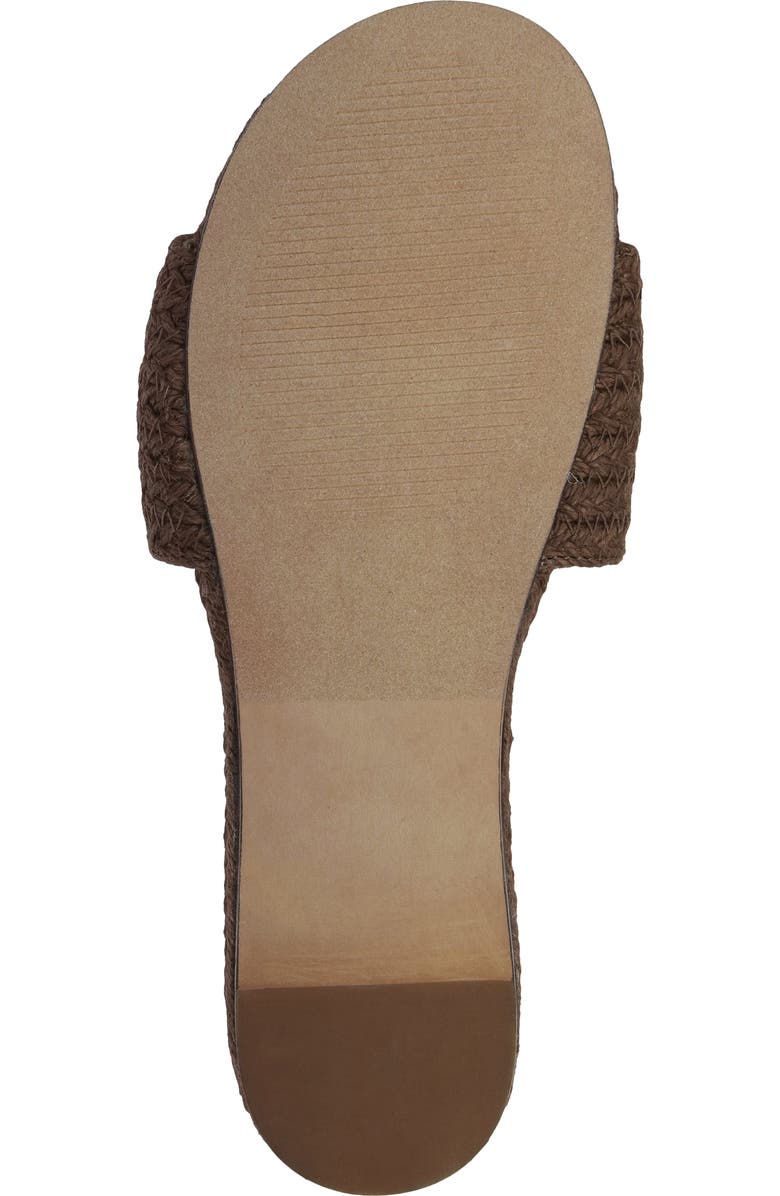 MIA Attina Slide Sandal, Alternate, color, Brown Jute