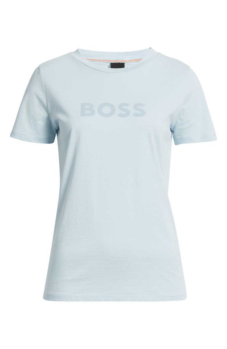 BOSS Orange Logo Graphic T-Shirt, Alternate, color, Light/ Pastel Blue