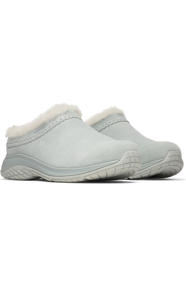 Merrell Encore Ice 5 Water Resistant Genuine Shearling Slip-On Shoe, Main, color, Calcite