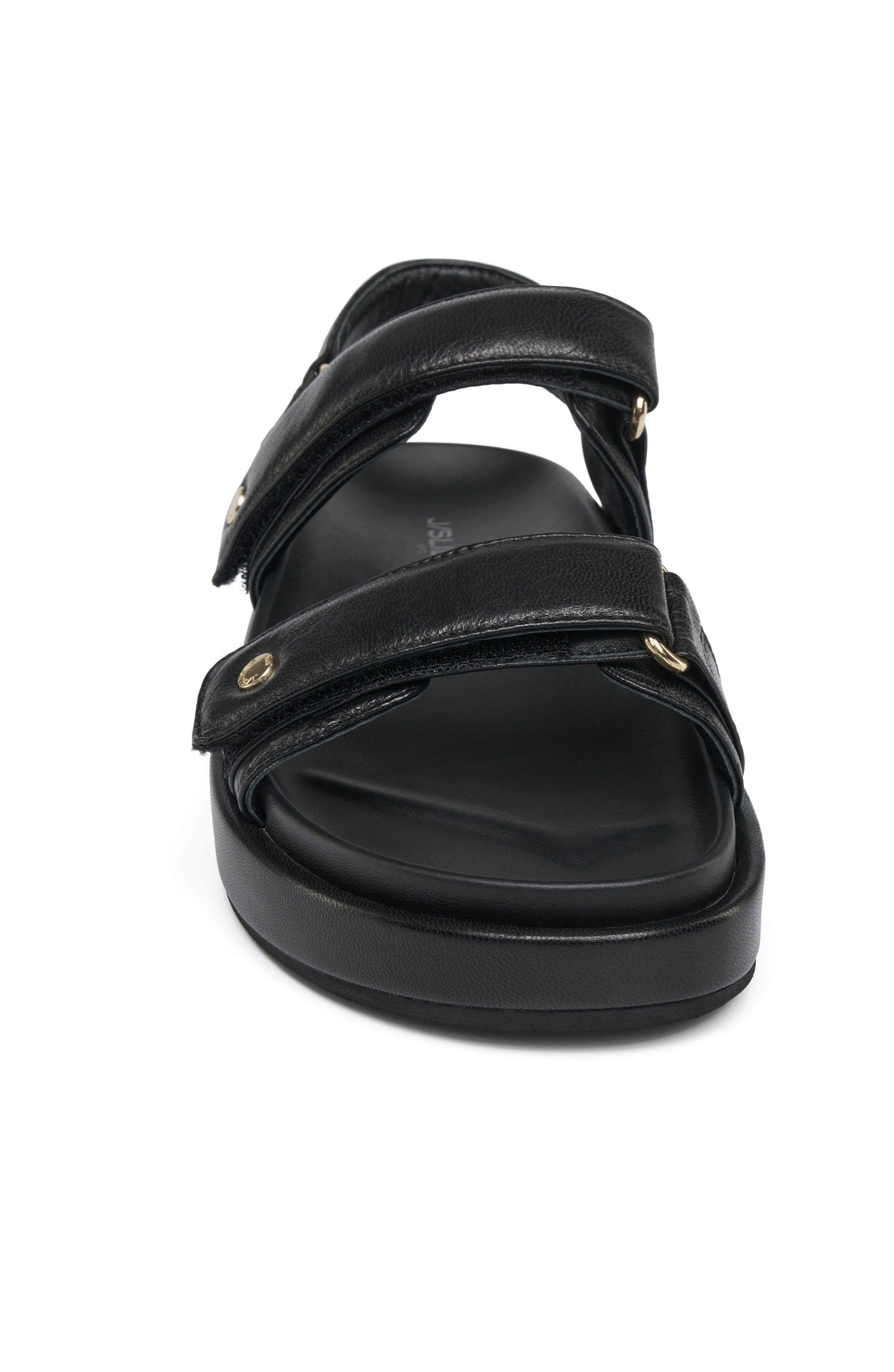 Bay Leather Slingback Sandal, Alternate, color, Black
