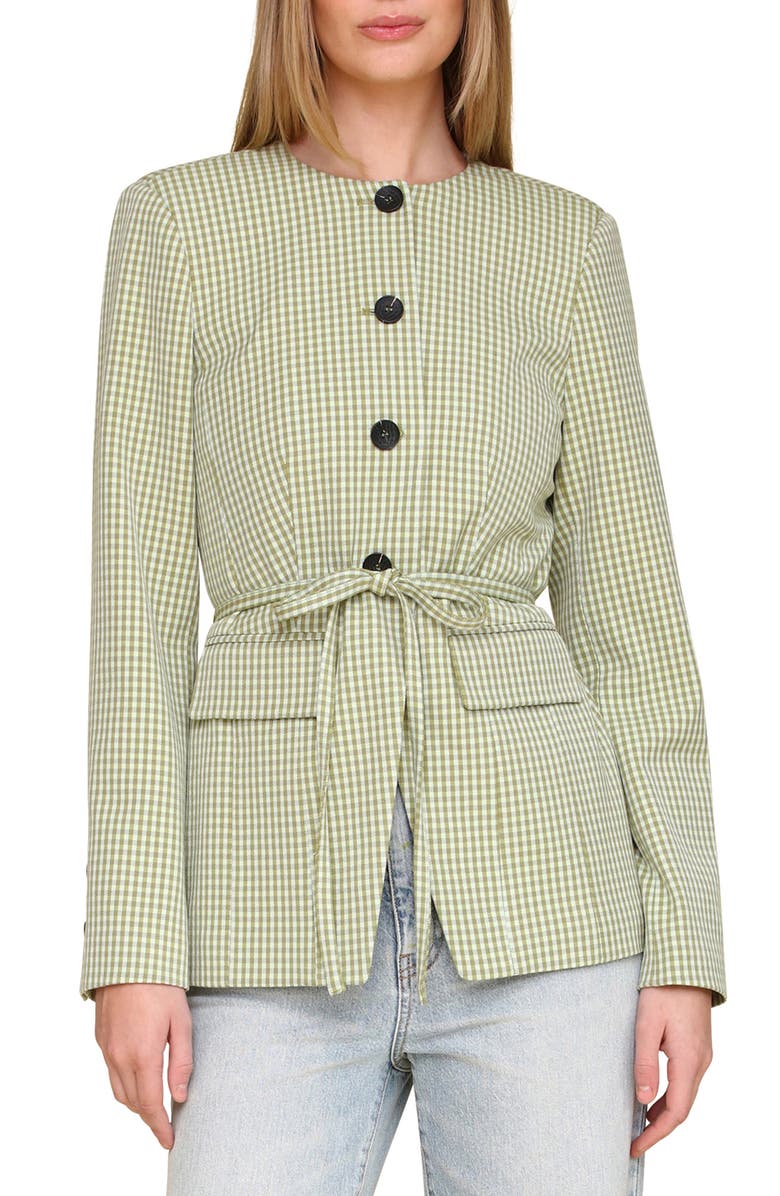 Belted Sculpted Blazer