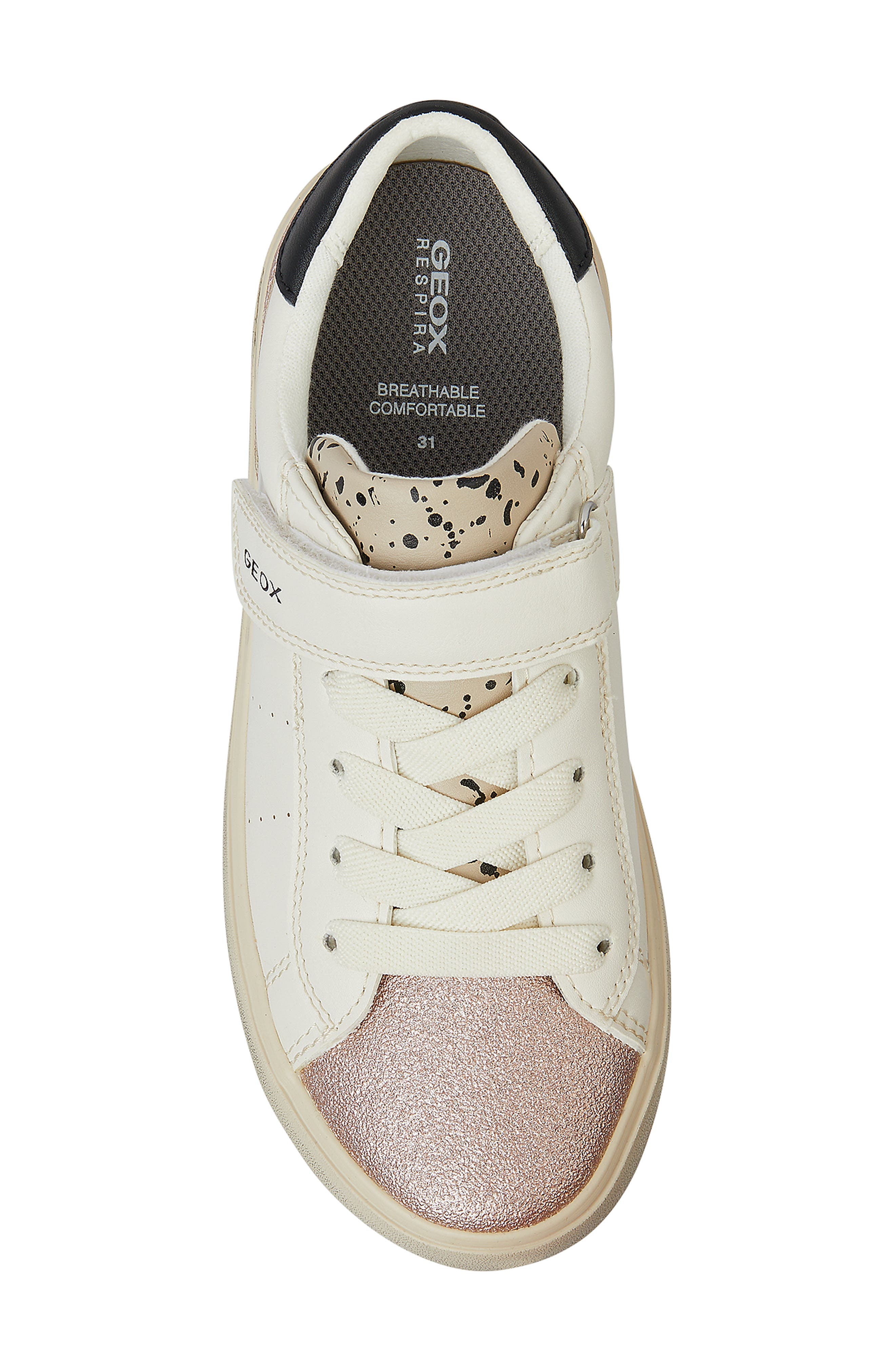 Geox Kids' Gisli Sneaker, Alternate, color, 