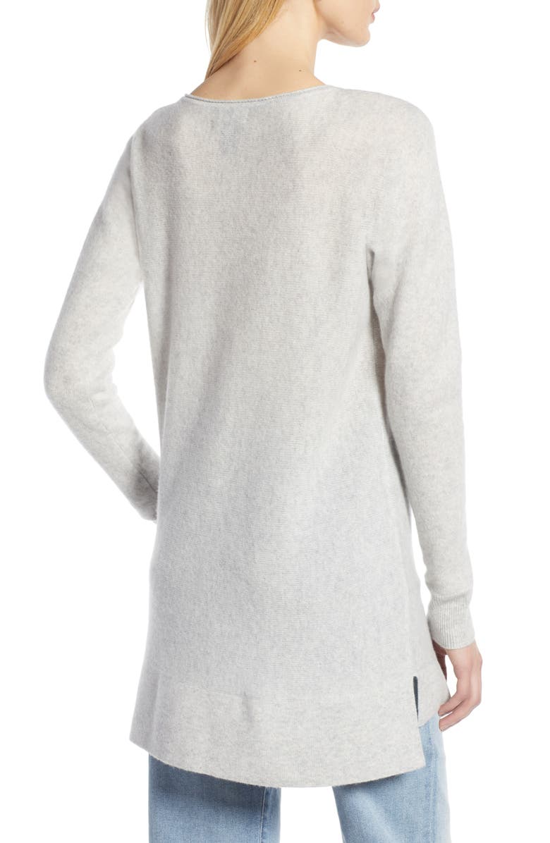 Halogen<sup>®</sup> High/Low Wool & Cashmere Tunic Sweater, Alternate, color, 