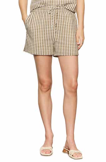 Easy Gingham Seersucker Shorts
