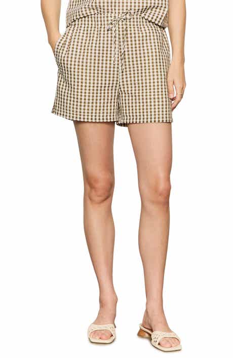 Easy Gingham Seersucker Shorts