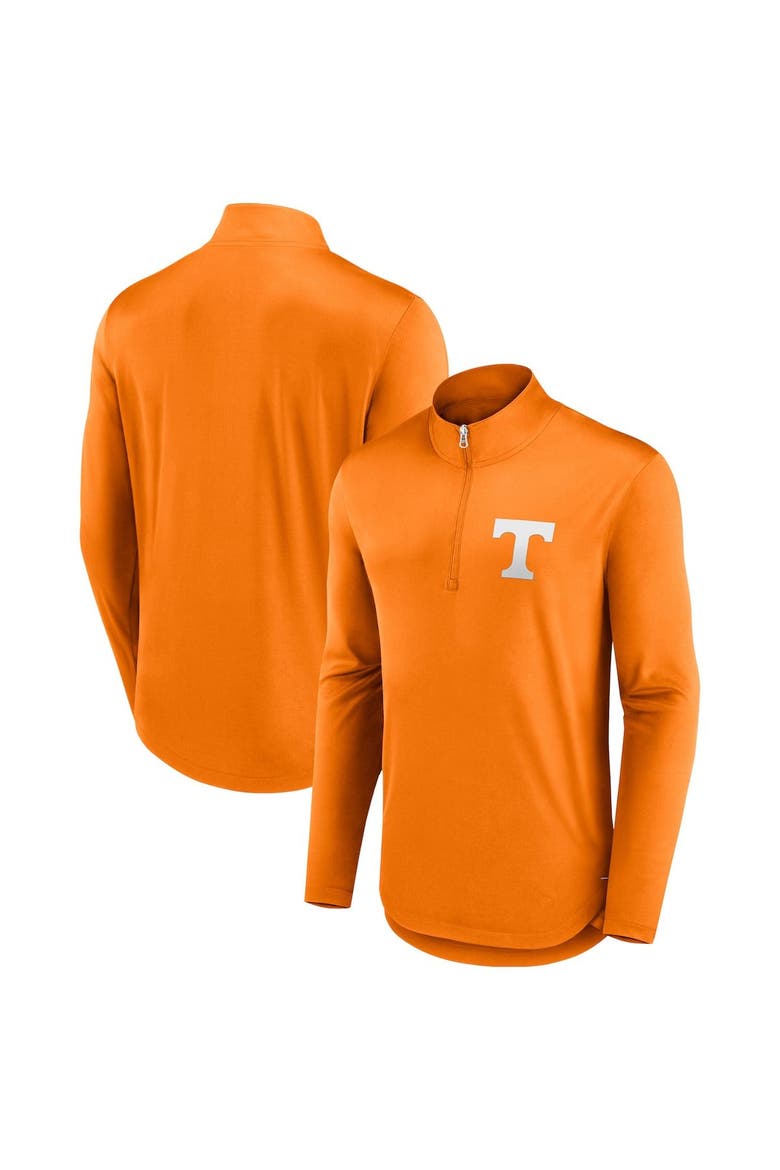 Men's Fanatics Branded Tennessee Orange Tennessee Volunteers Tough Minded Quarter-Zip Top, Main, color, Tennessee Orange