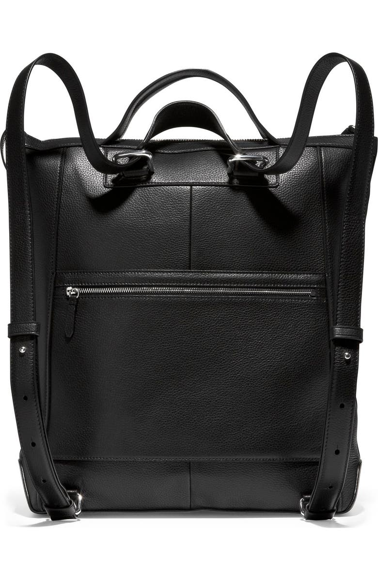 Cole Haan Grand Ambition Leather Convertible Backpack, Alternate, color,
