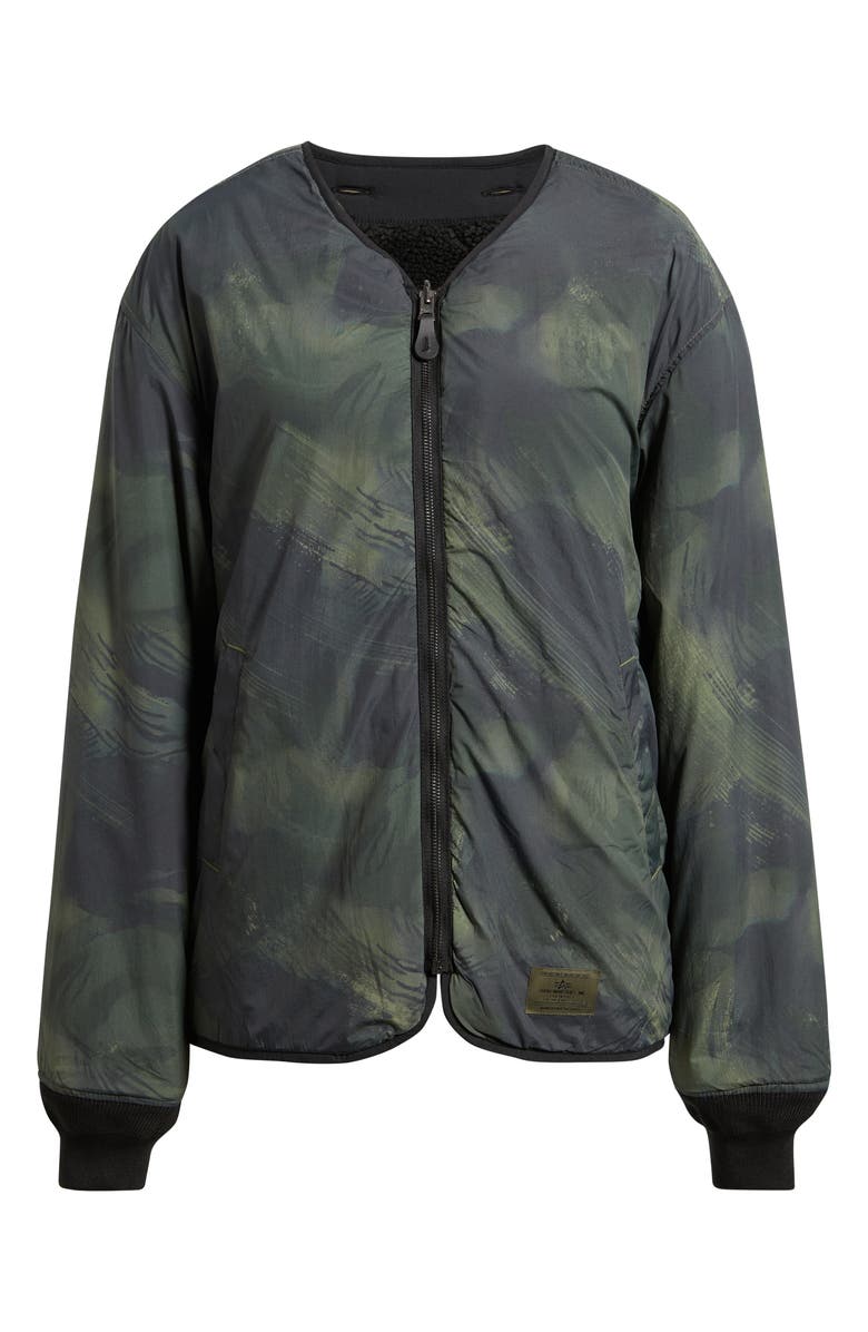 Alpha Industries Revers M-65 Quilted Liner Jacket, Main, color, Black