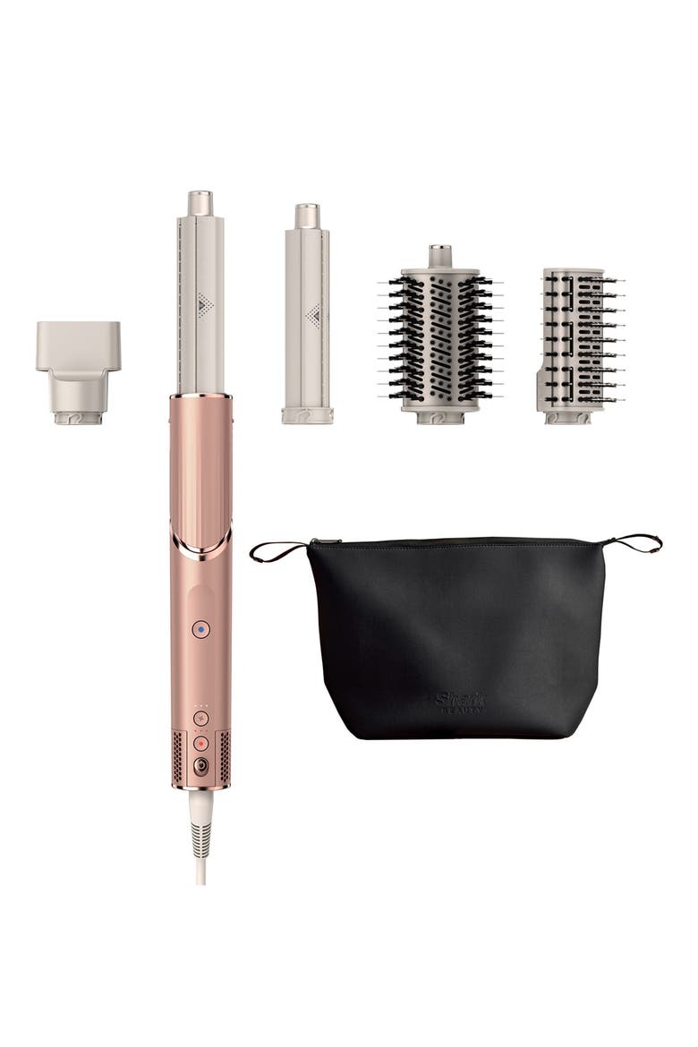 FlexStyle Air Styling & Drying System in Pearl Pink with Storage Bag - Refurbished, Main, color, PEARL PINK