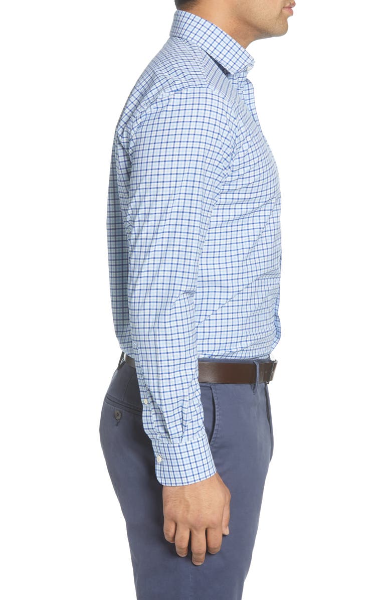 Peter Millar Claude Regular Fit Check Button-Up Shirt, Alternate, color,