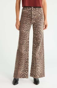 DAZE Far Out High Waist Wide Leg Jeans