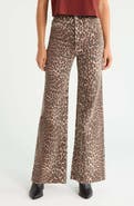 DAZE Far Out High Waist Wide Leg Jeans