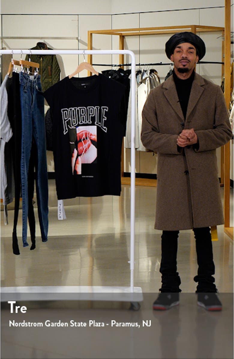 Sleeveless Graphic Muscle Tee, sales video thumbnail