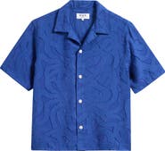 Wax London Curzon Jacquard Camp Shirt