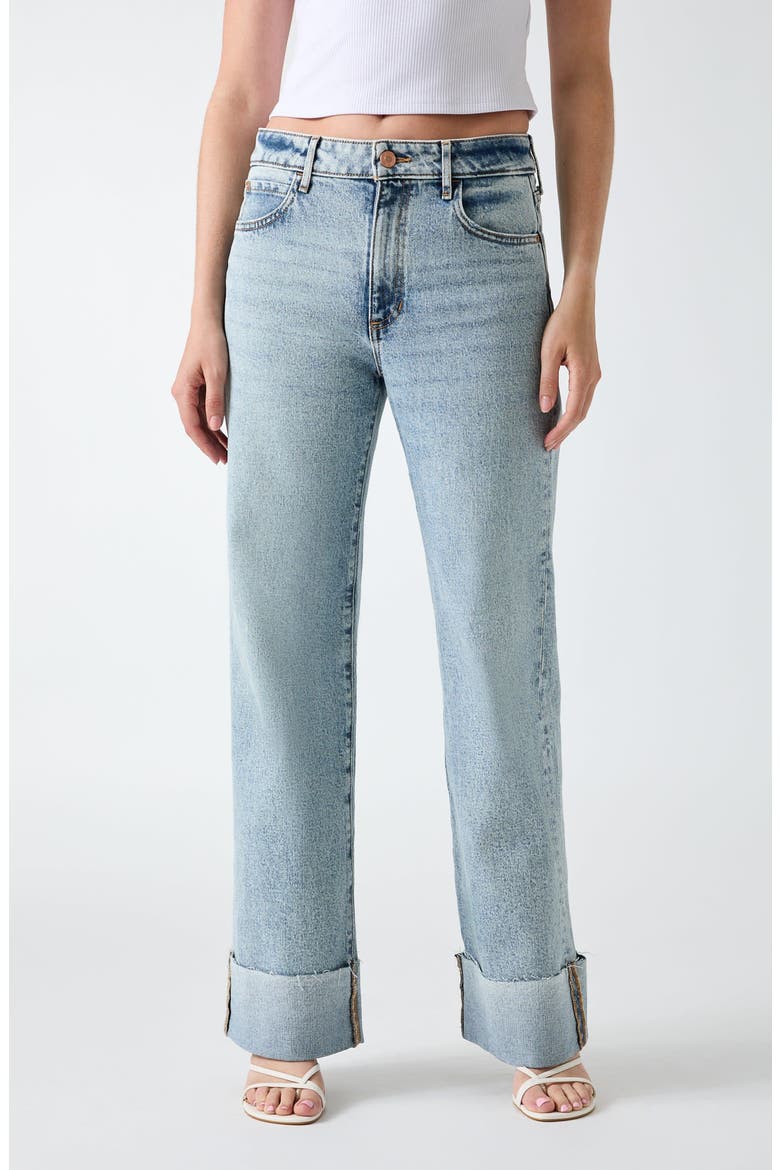 Rey Wide Leg Jeans, Main, color, CTBU-DARK