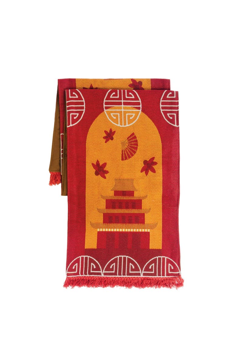 Chinese Decorative Runner, Main, color, Red