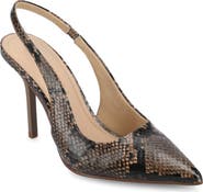 Journee Collection Elenny Slingback Stiletto Pump