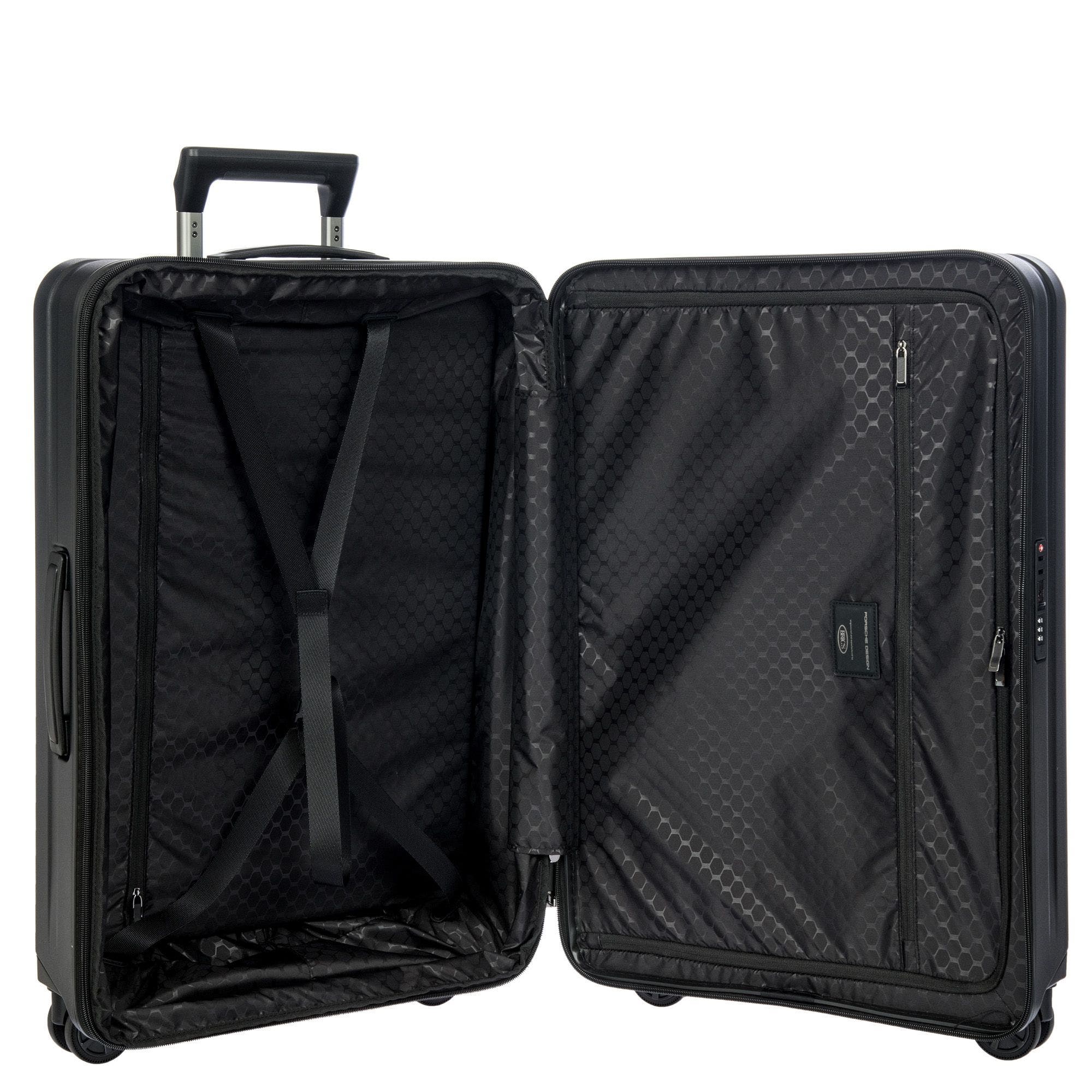 Porsche Design Roadster 27" Expandable Spinner, Alternate, color, Black Matte