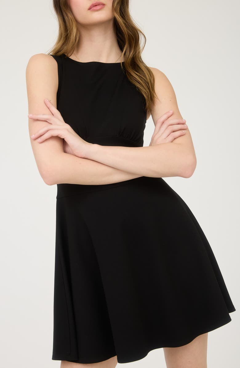 Blu Pepper Fit & Flare Minidress, Alternate, color,