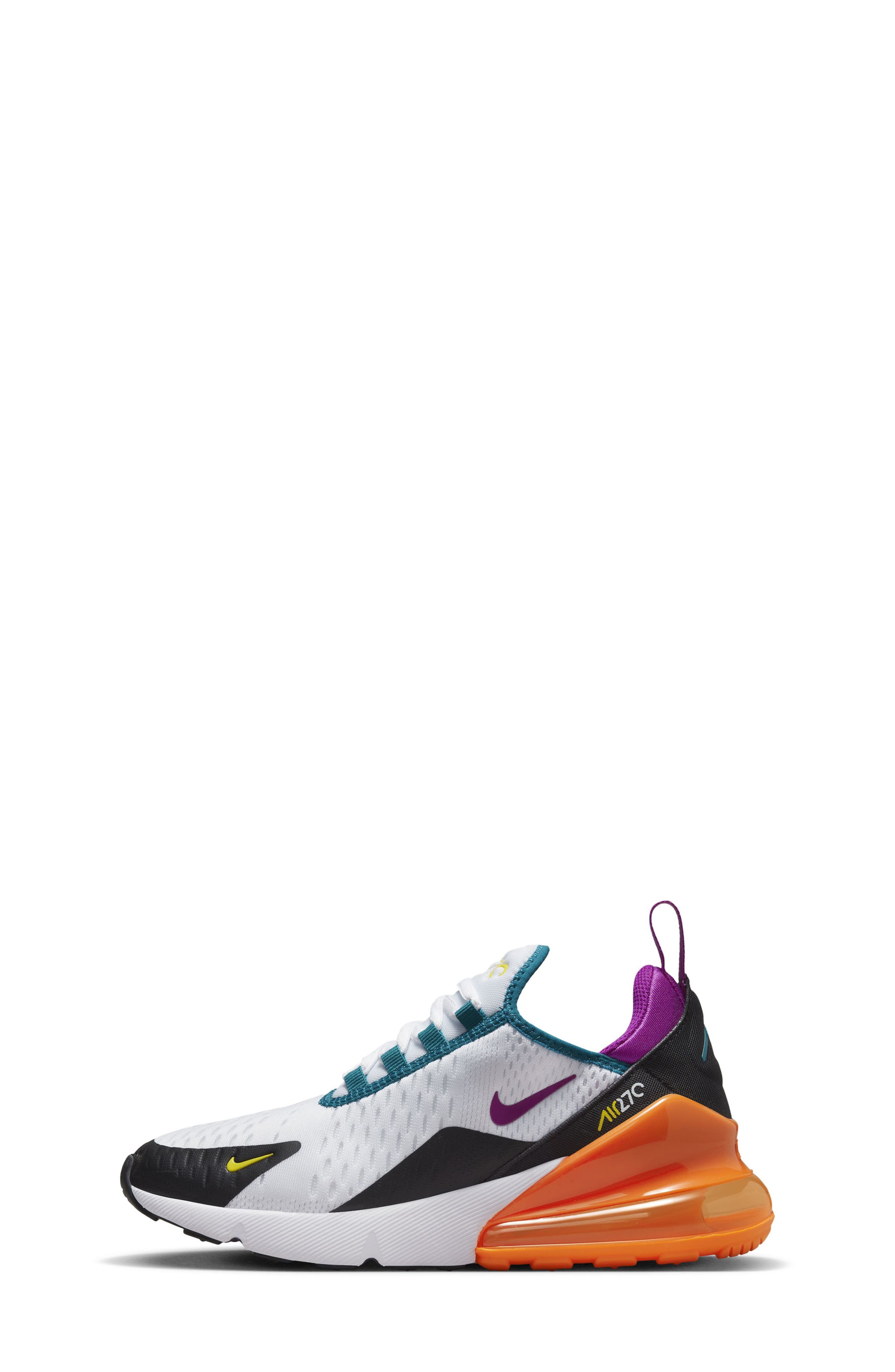 Nike Kids' Air Max 270 Sneaker, Alternate, color, 