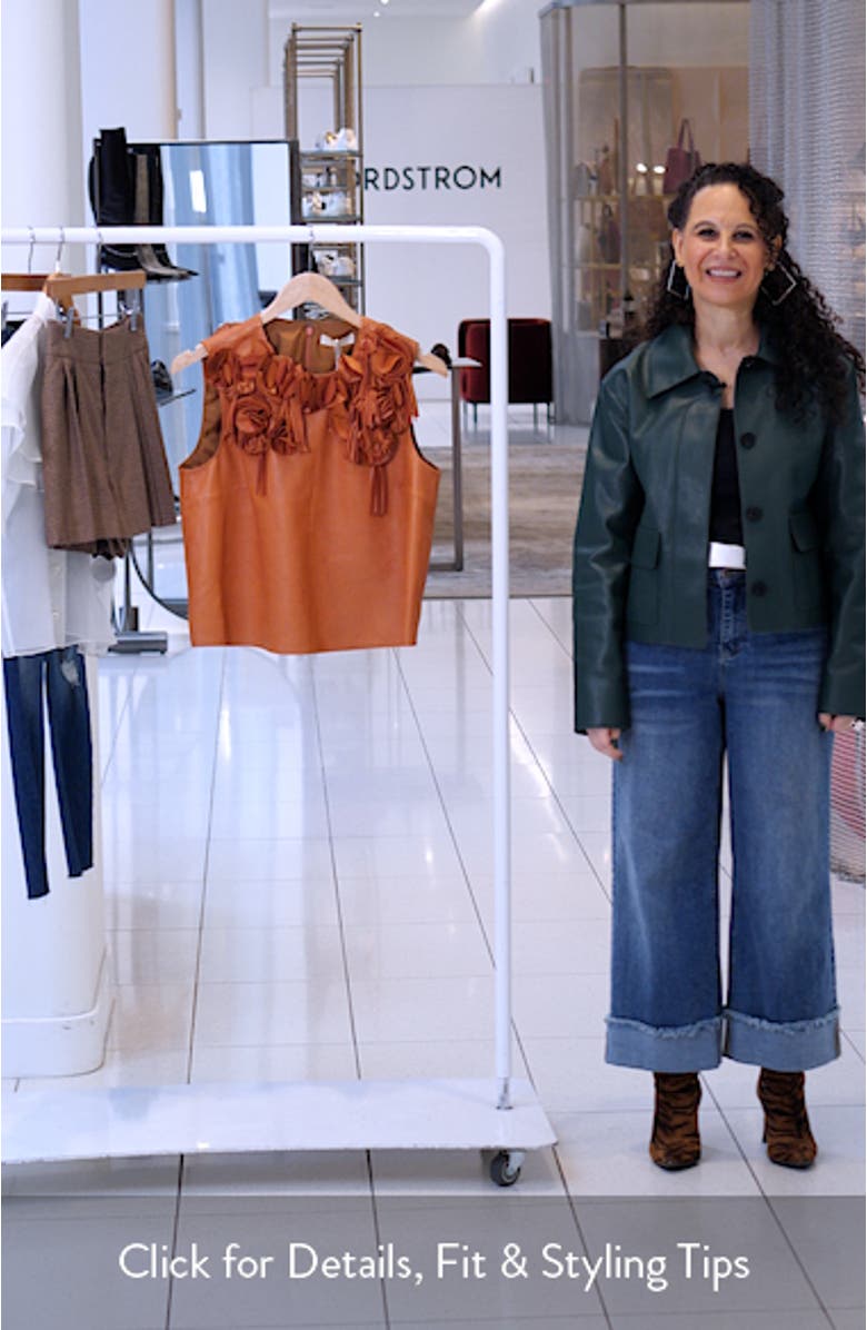 Marlowe Floral Appliqué Top, sales video thumbnail