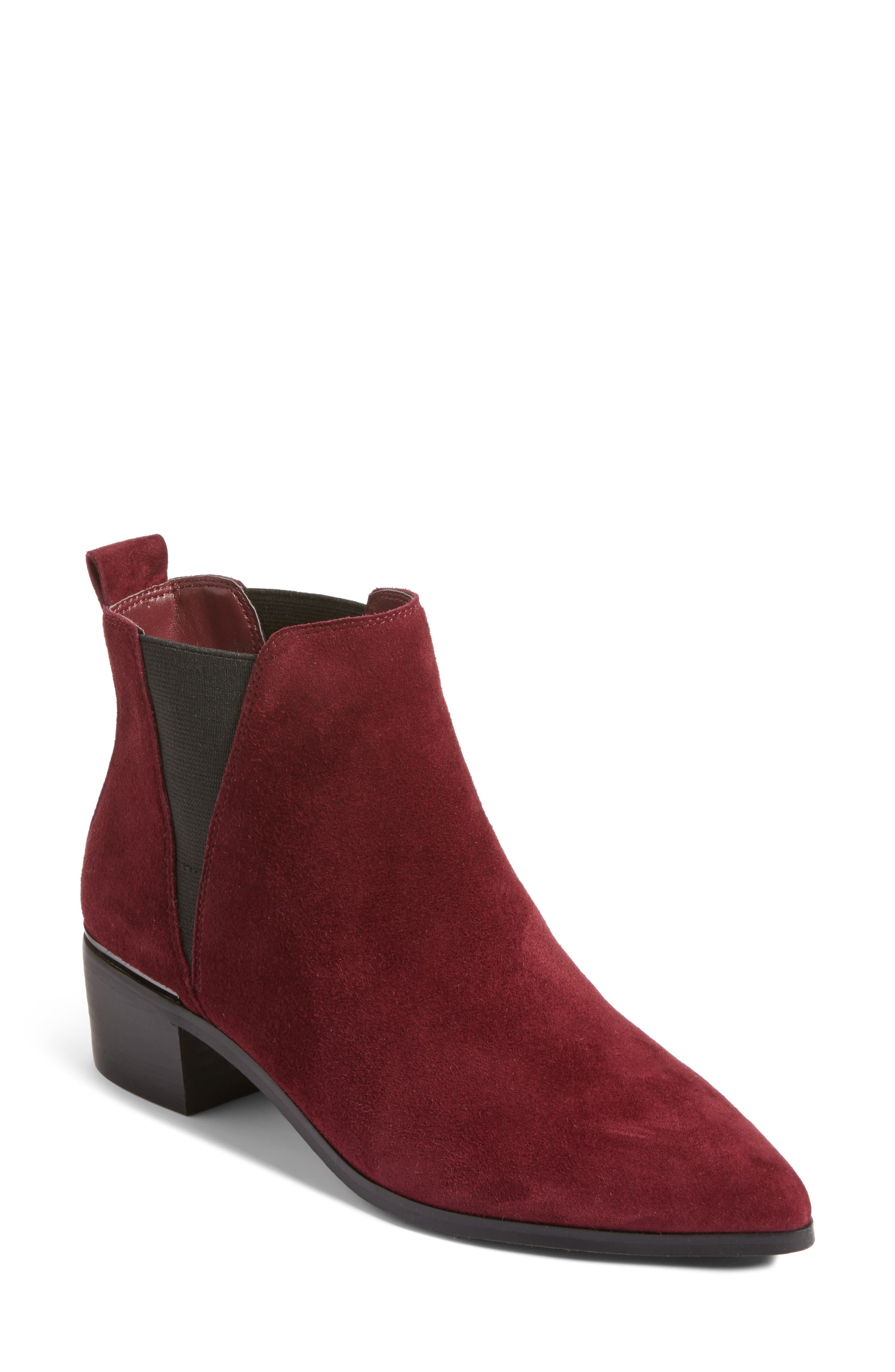 Easton Chelsea Bootie, Main, color, BURGUNDY KIDSUEDE